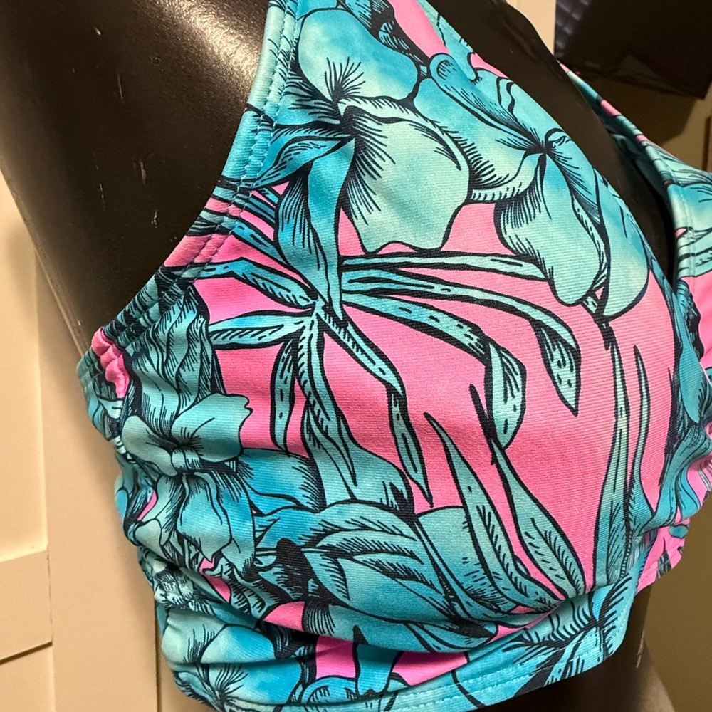 Next 25 Floral Bikini Swim Top - Picture 2 of 5